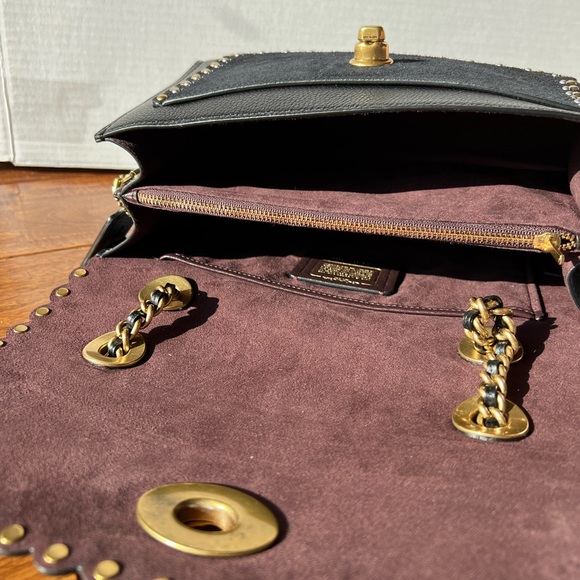 Black leather Coach Bag - Picture 7 of 13